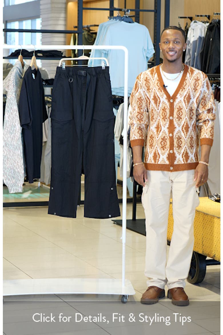 Belted Washed Twill Pants video