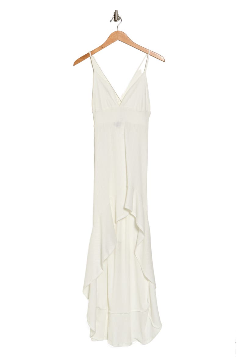 High-Low Slipdress, Alternate, color, IVORY