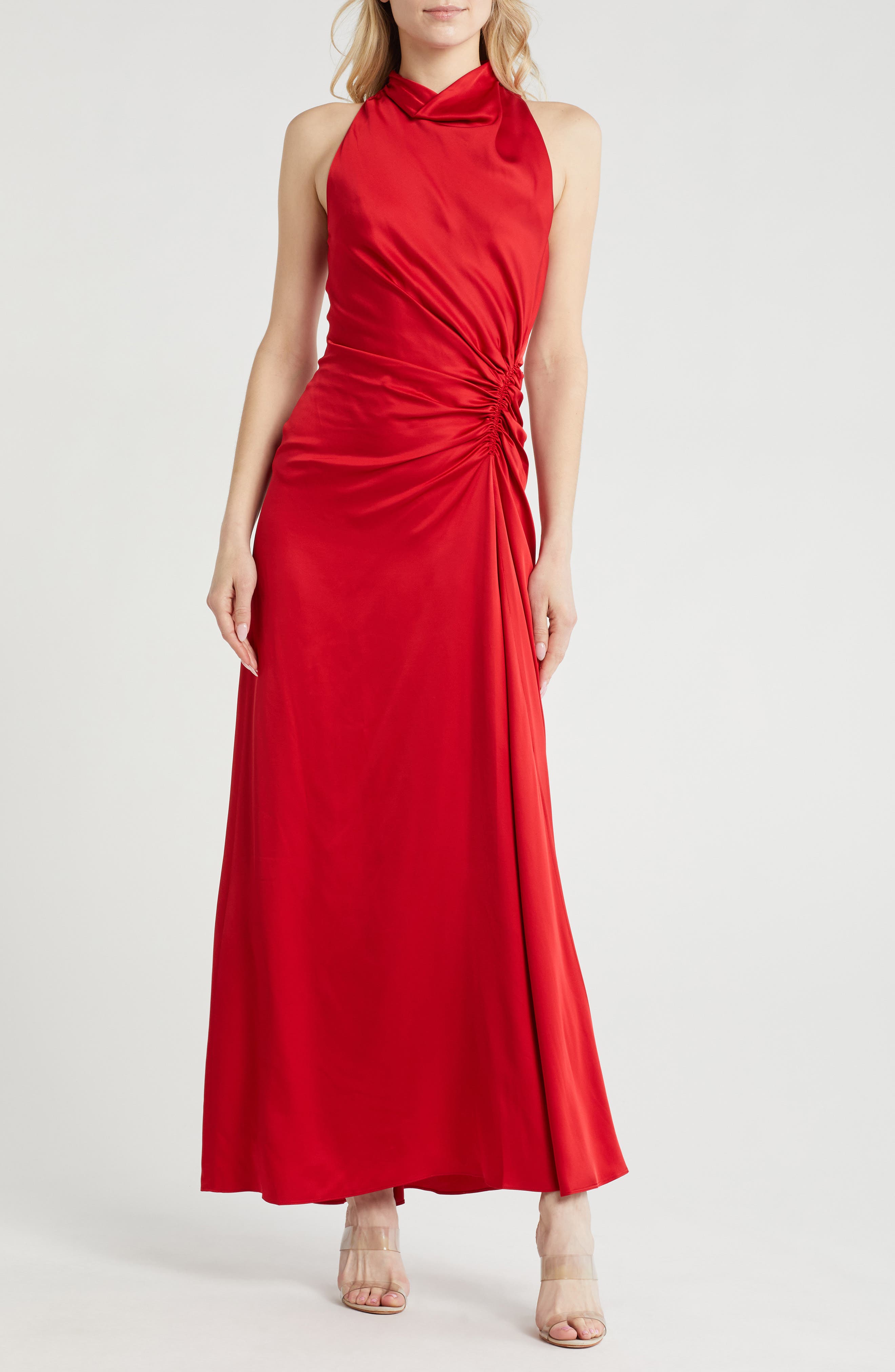 A.L.C. Inez Funnel Neck Gown
