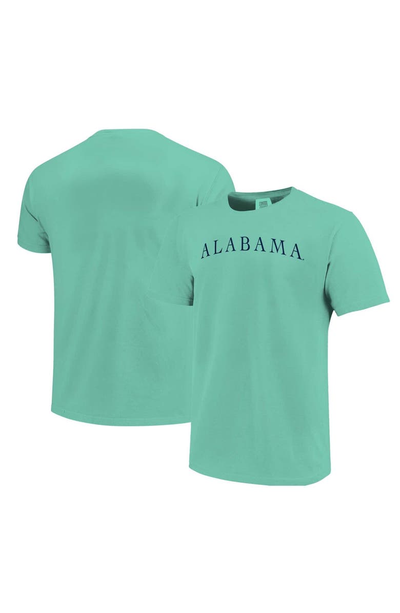 IMAGE ONE Unisex  Mint Alabama Crimson Tide Comfort Colors Fashion Color Arch T-Shirt, Alternate, color, 