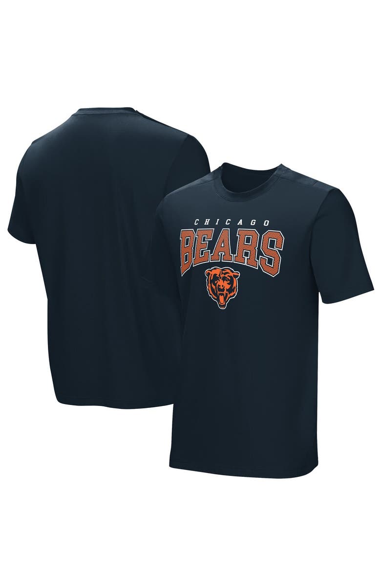 NFL Men's Navy Chicago Bears Home Team Adaptive T-Shirt, Main, color, Navy