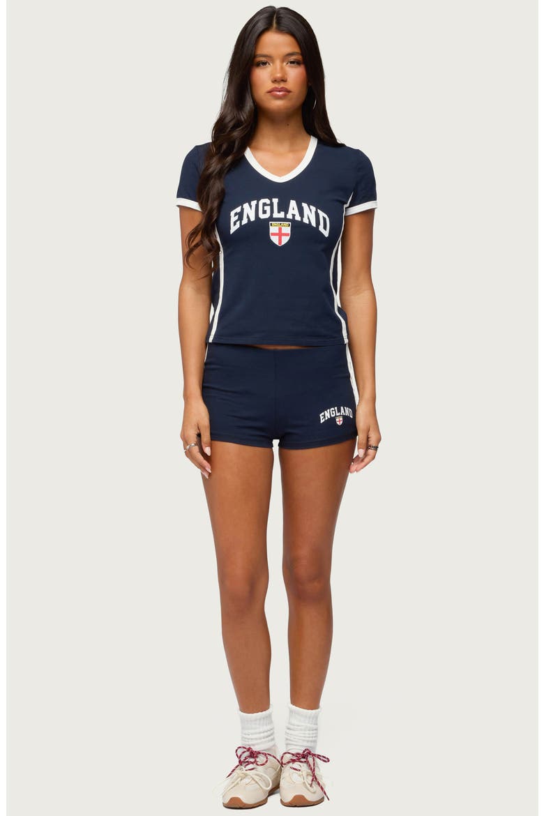 England Micro Shorts, Alternate, color, NAVY