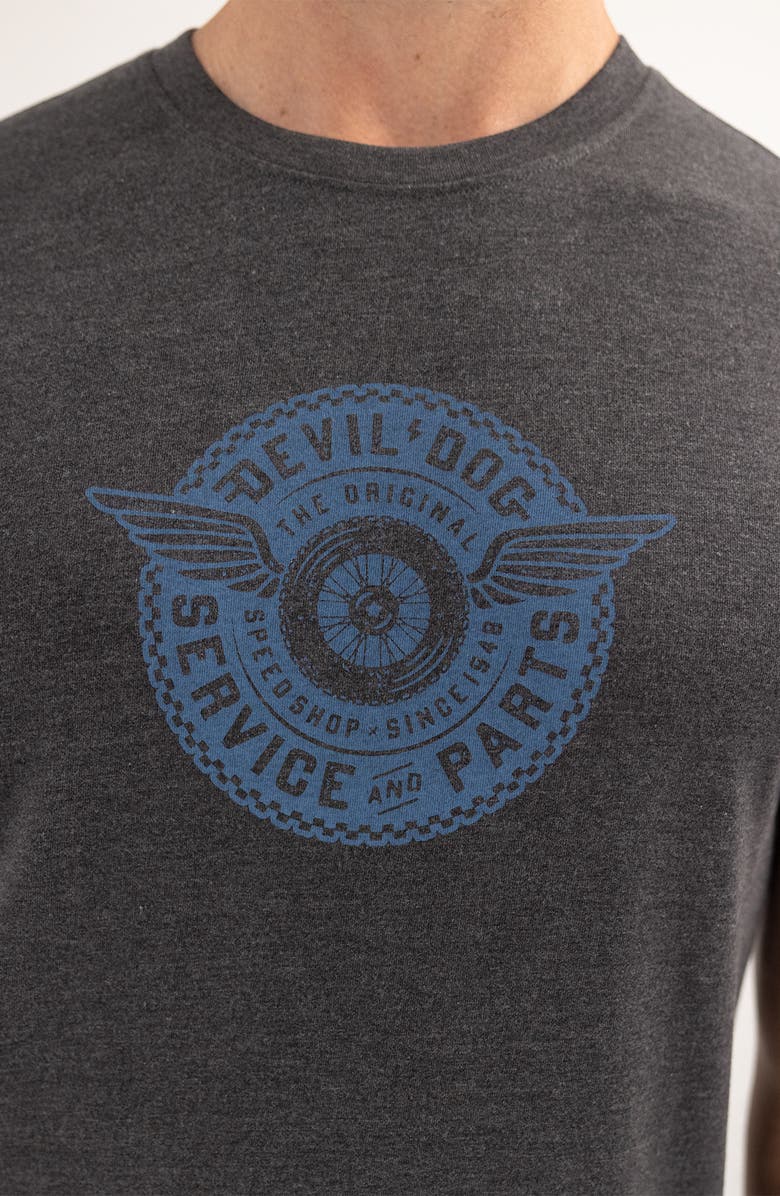 Devil-Dog Dungarees Morph Flag Graphic T-Shirt, Alternate, color, 