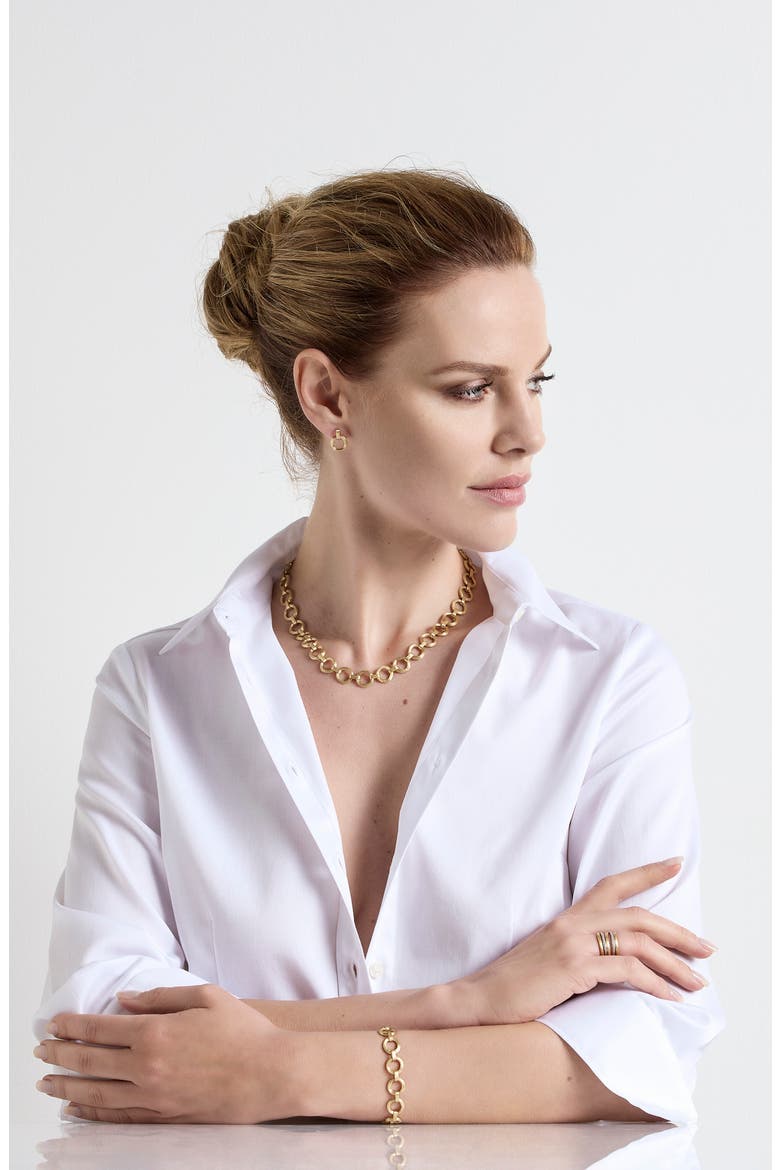 Jaipur Link Statement Necklace, Alternate, color, YELLOW