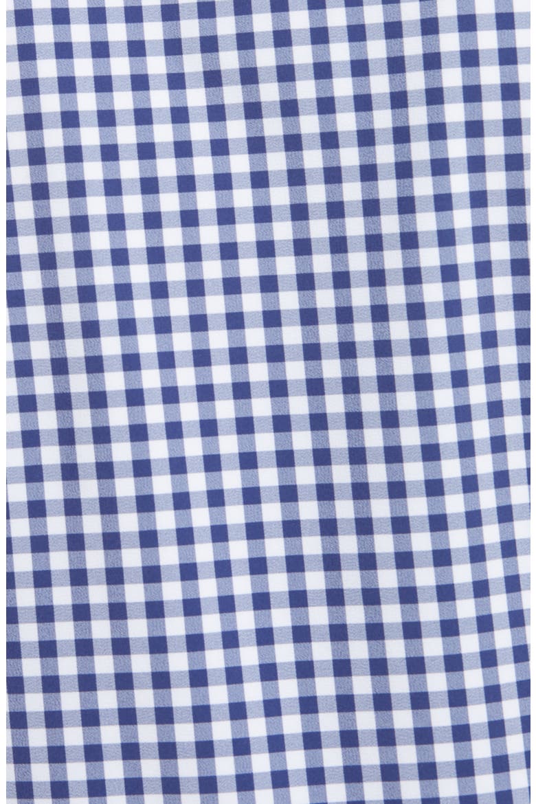 Leeward Stretch Check Button-Up Shirt, Alternate, color, COBALT BLUE GINGHAM