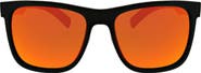 Hurley 56mm Polarized Square Sunglasses
