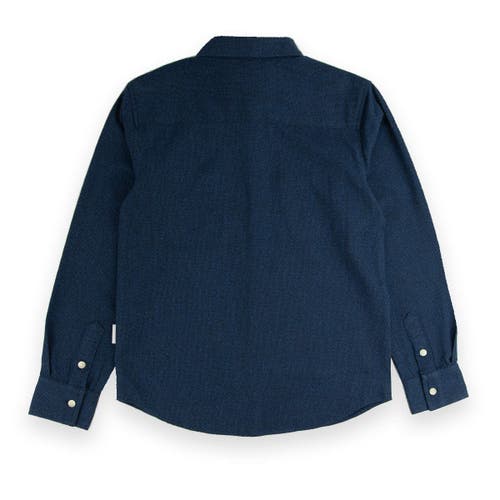 Sovereign Code Arlo Button Down Shirt In Naval Academy