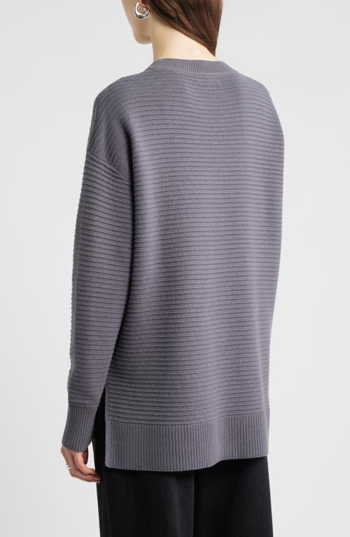 Nordstrom Cotton & Cashmere Ottoman Sweater In Gray