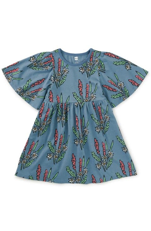 Butterfly Sleeve Dress