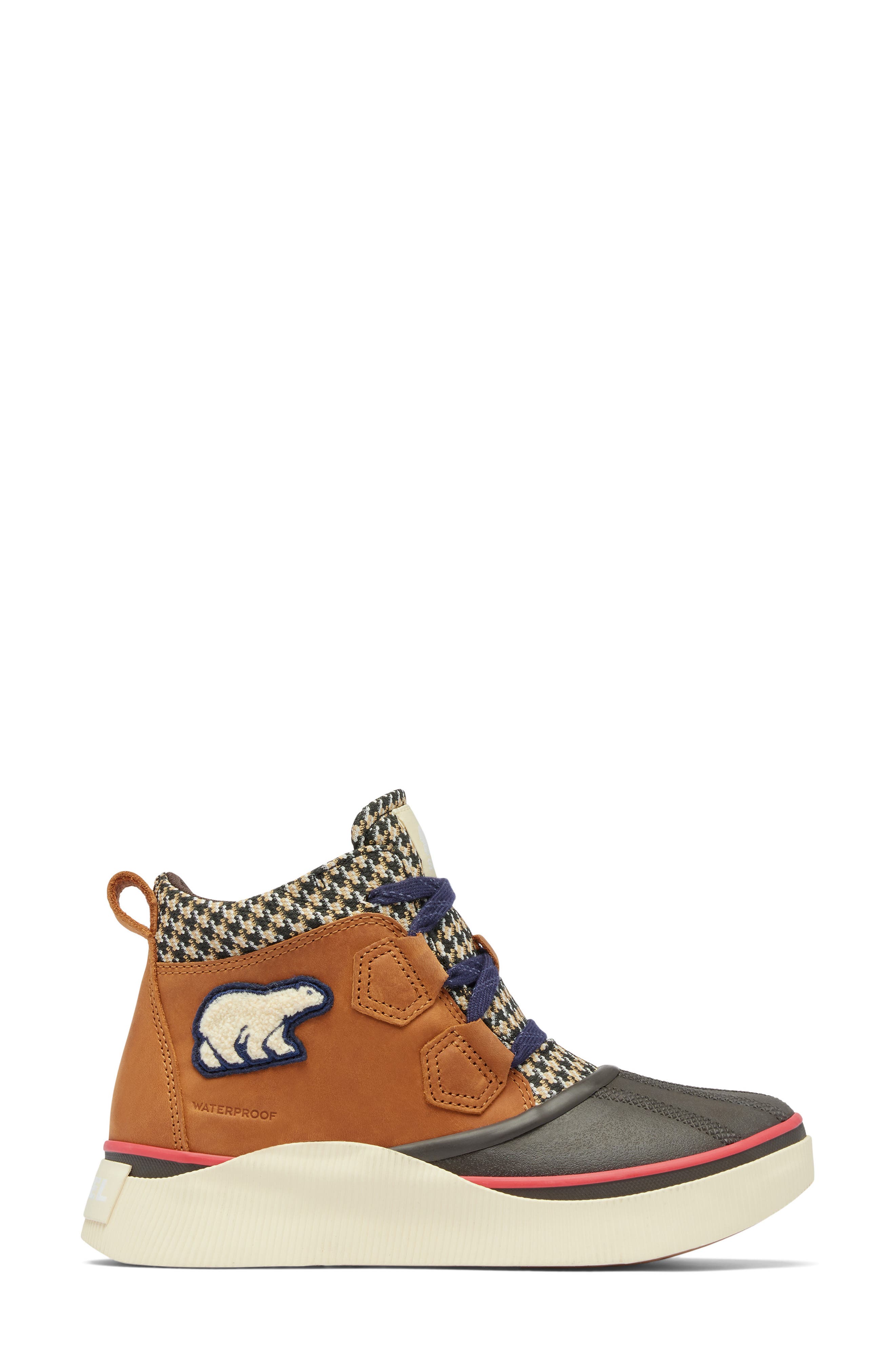 SOREL Out N About IV Classic Waterproof Duck Boot, Alternate, color, Caramel/ Blackened Brown