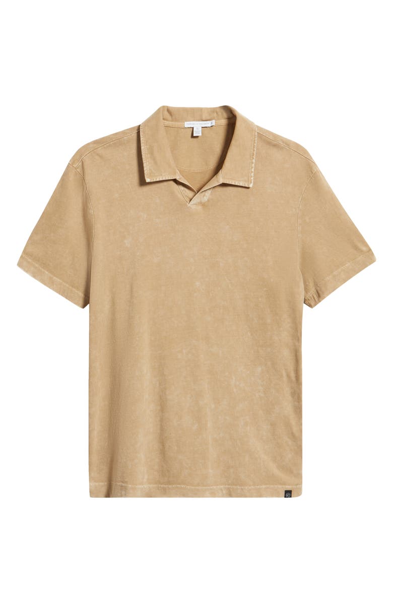 Threads 4 Thought Jared Mineral Wash Cotton Polo, Alternate, color, Chai