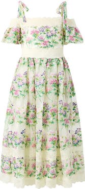 Marlo Kids Clementine Embroidered Maxi Dress