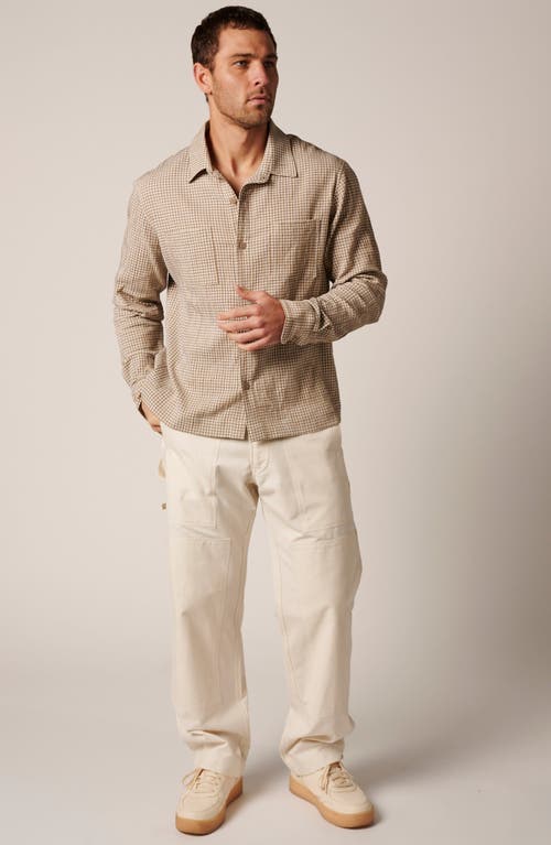 Leisure Lab Jackson Button Up In Brown
