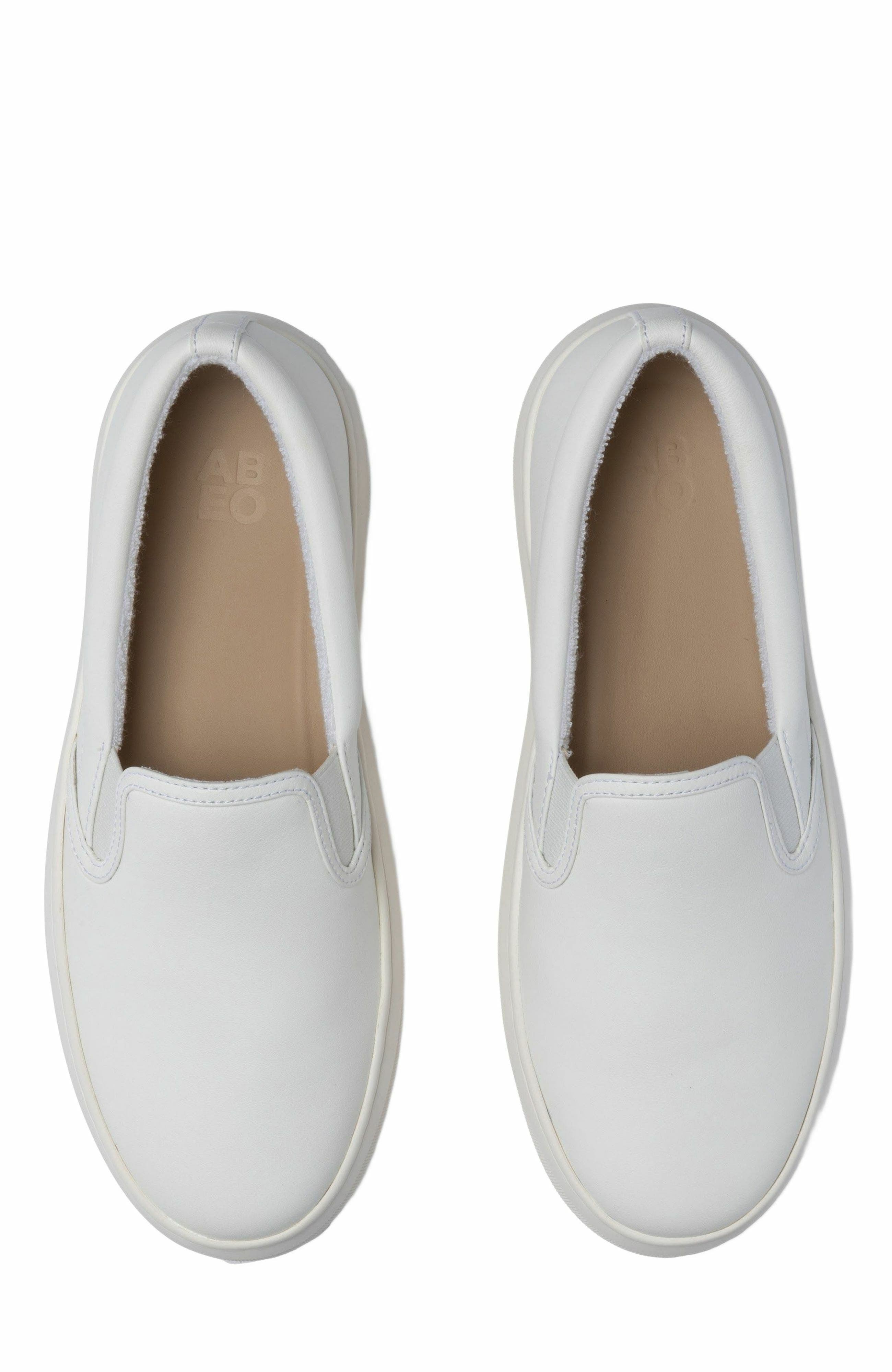 Jumpstreet Slip On Sneaker, Alternate, color, White Leather - Regular