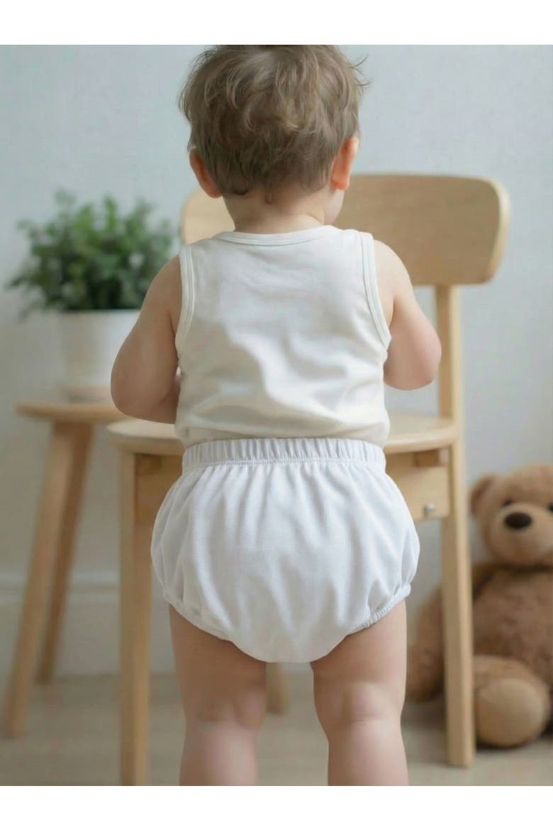 Baby Unisex 100% Soft Organic Cotton Diaper Cover, Alternate, color, Oatmeal