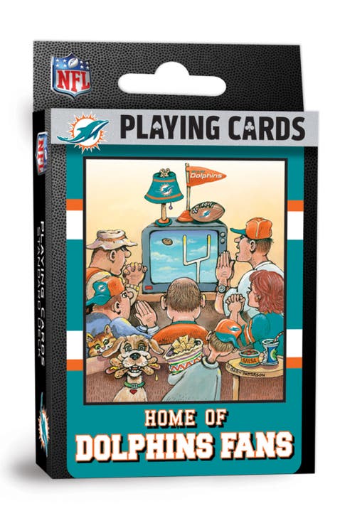 Miami Dolphins Fan Deck Playing Cards