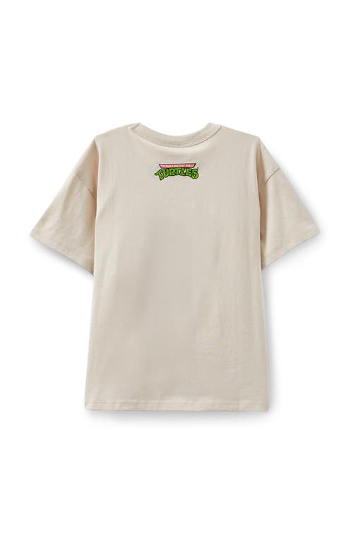 Cotton On Kids Kid's Licensed Drop Shoulder Short Sleeve Tee In Rainy Day Tmnt Team