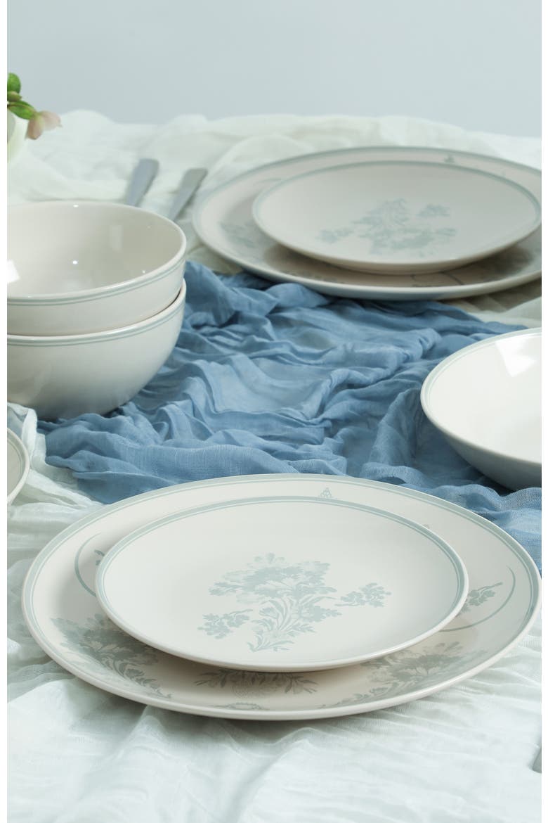Opal Stoneware 16-Piece Dinnerware Set, Alternate, color, Grey