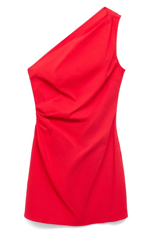 Mango One-shoulder Minidress