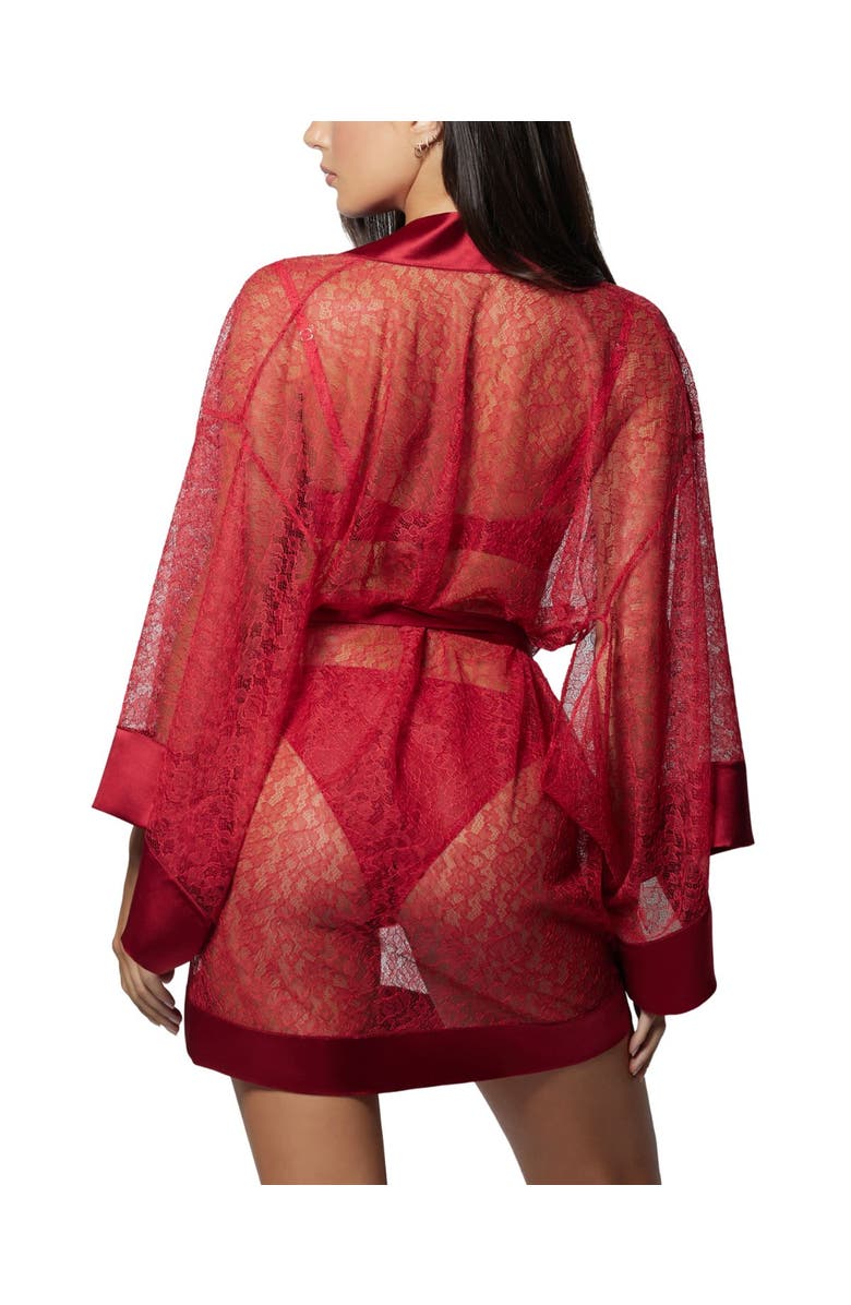 Kiki de Montparnasse Petite Fleur Kimono, Alternate, color, Red