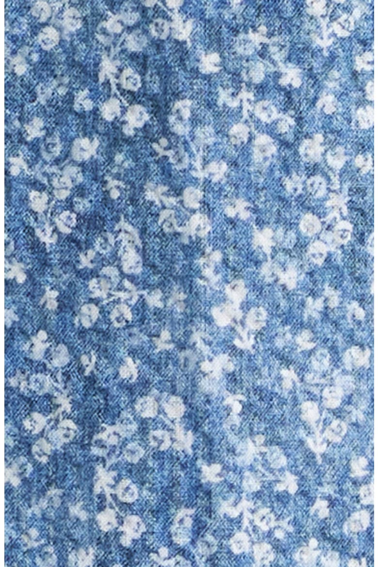 Modern Fit Floral Cotton Seersucker Dress Shirt, Alternate, color, MEDIUM BLUE