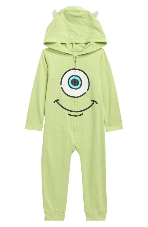 Monsters Inc Hooded Romper (Toddler)
