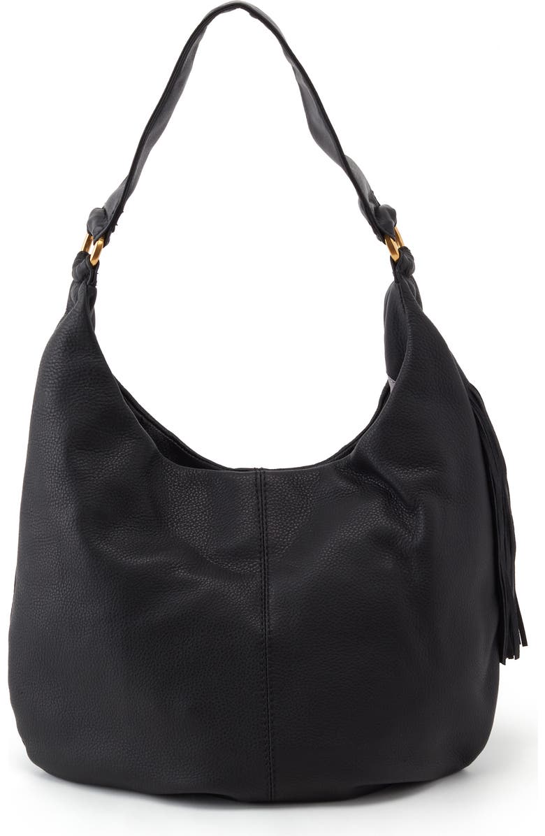 HOBO Gardner Leather Shoulder Bag, Main, color,