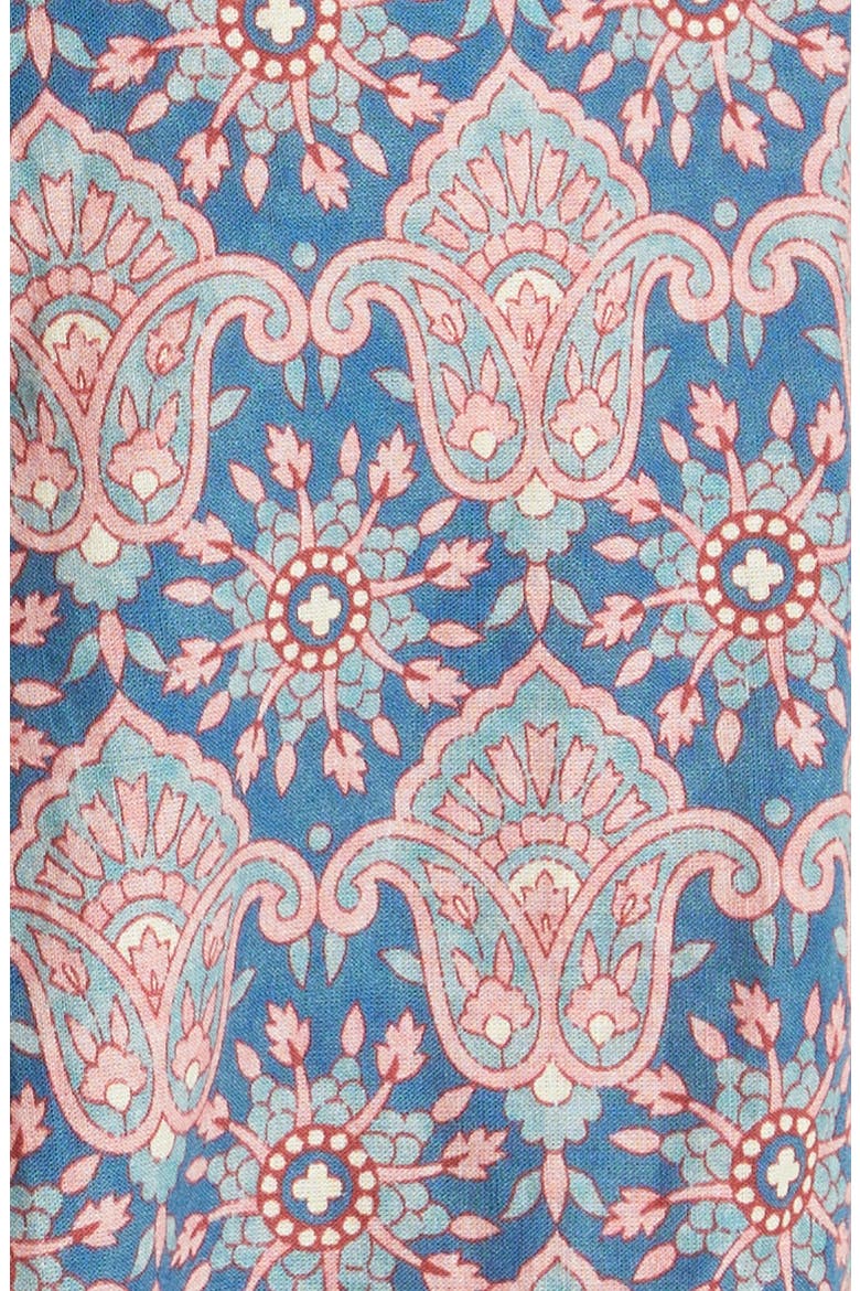 Parker Mixed Paisley Cotton Dress, Alternate, color, LILAC