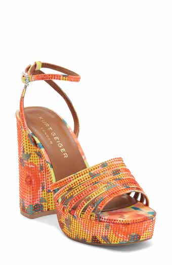 Kurt Geiger London Pierra Ankle Strap Platform Sandal