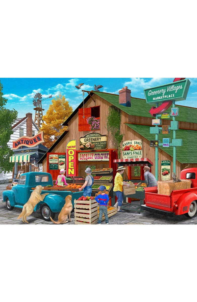 Sunsout Greenery Villages 1000 piece Jigsaw Puzzle for Adults, Alternate, color, Multicolor