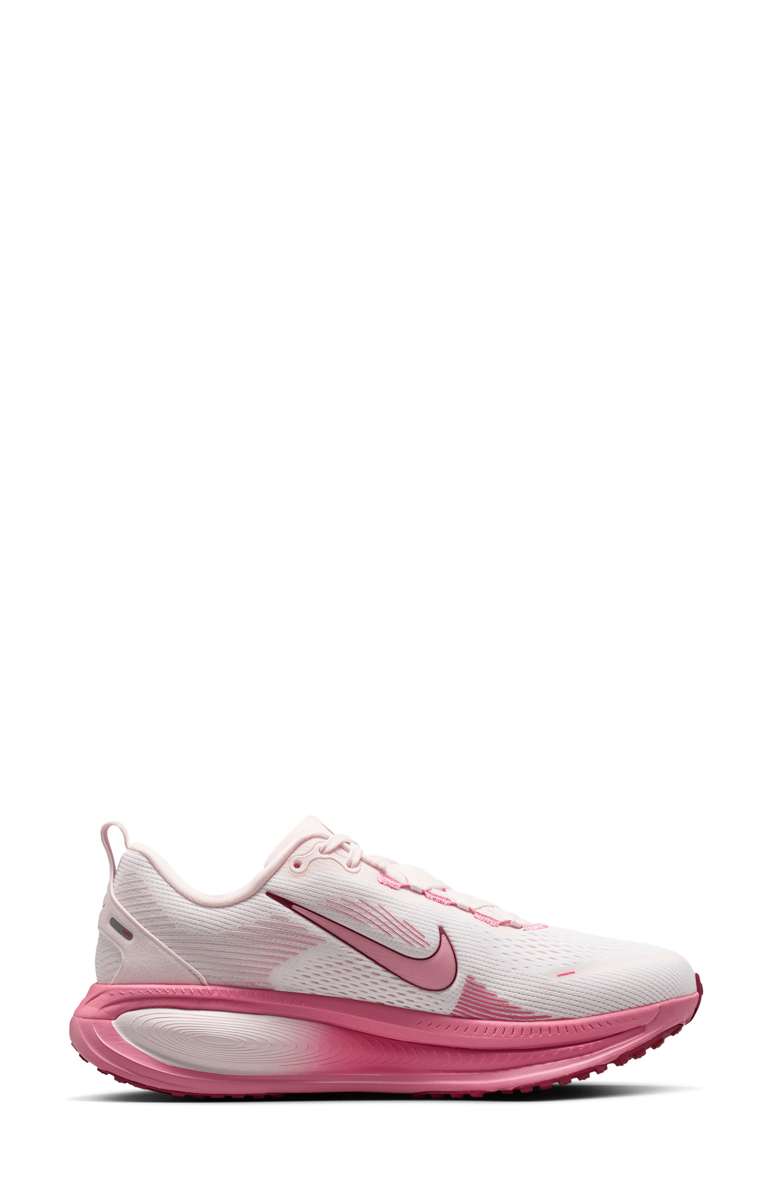 Nike Vomero 18 Running Shoe, Alternate, color, White/ Pearl Pink/ Red/ Peony
