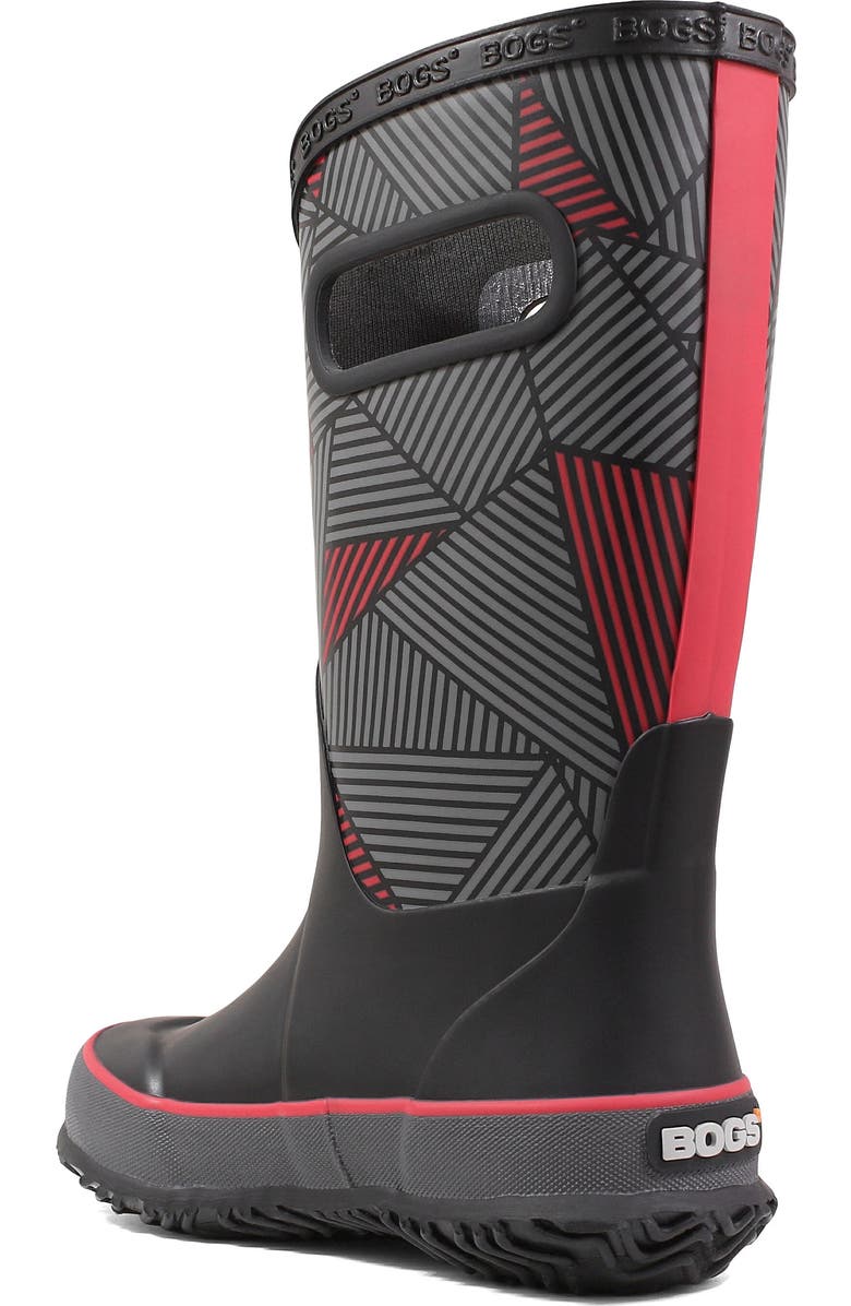 Bogs Big Geo Rubber Rain Boot, Alternate, color,