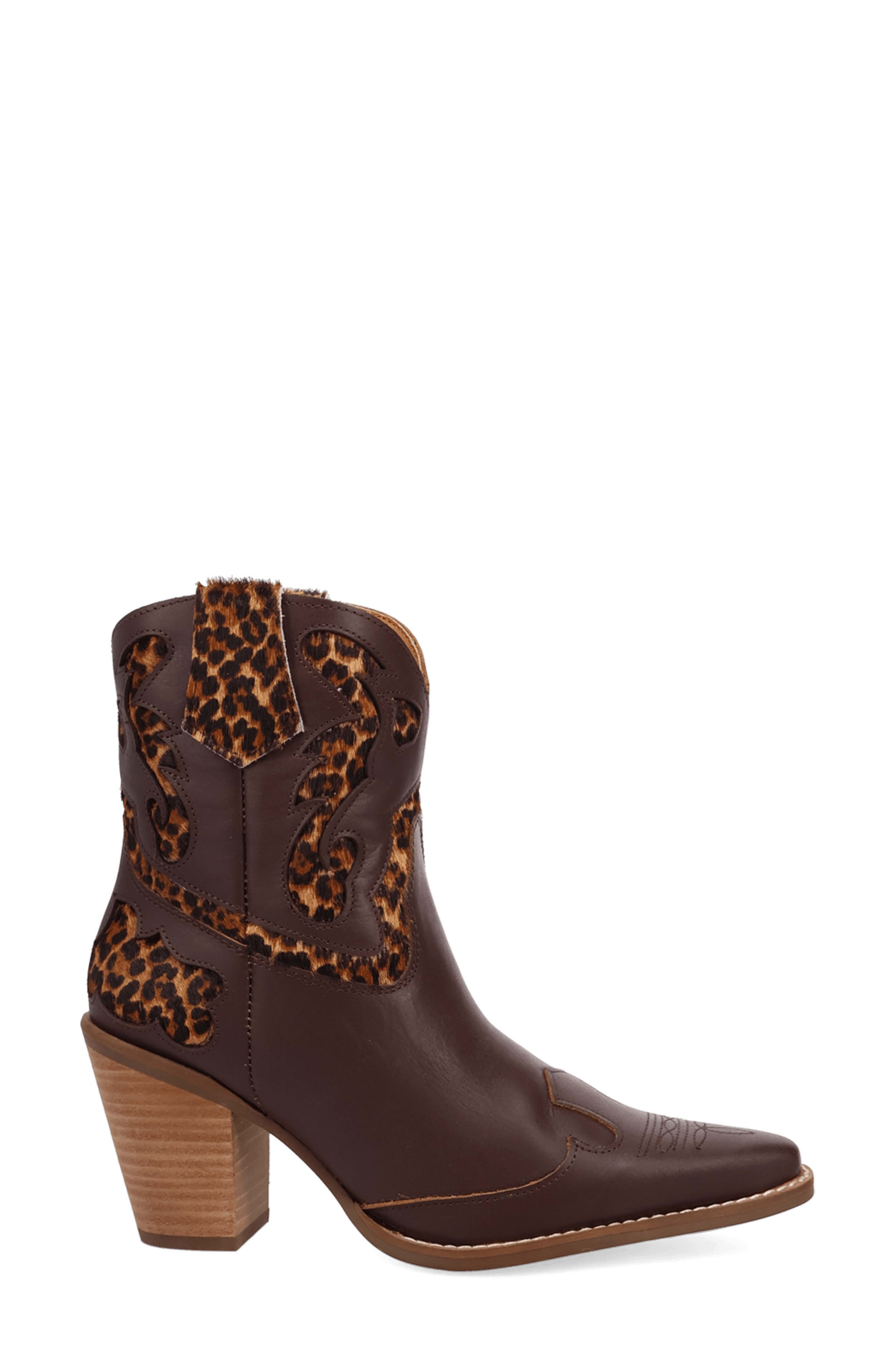 Dingo Run Wild Animal Print Western Boot (Women) | Nordstrom