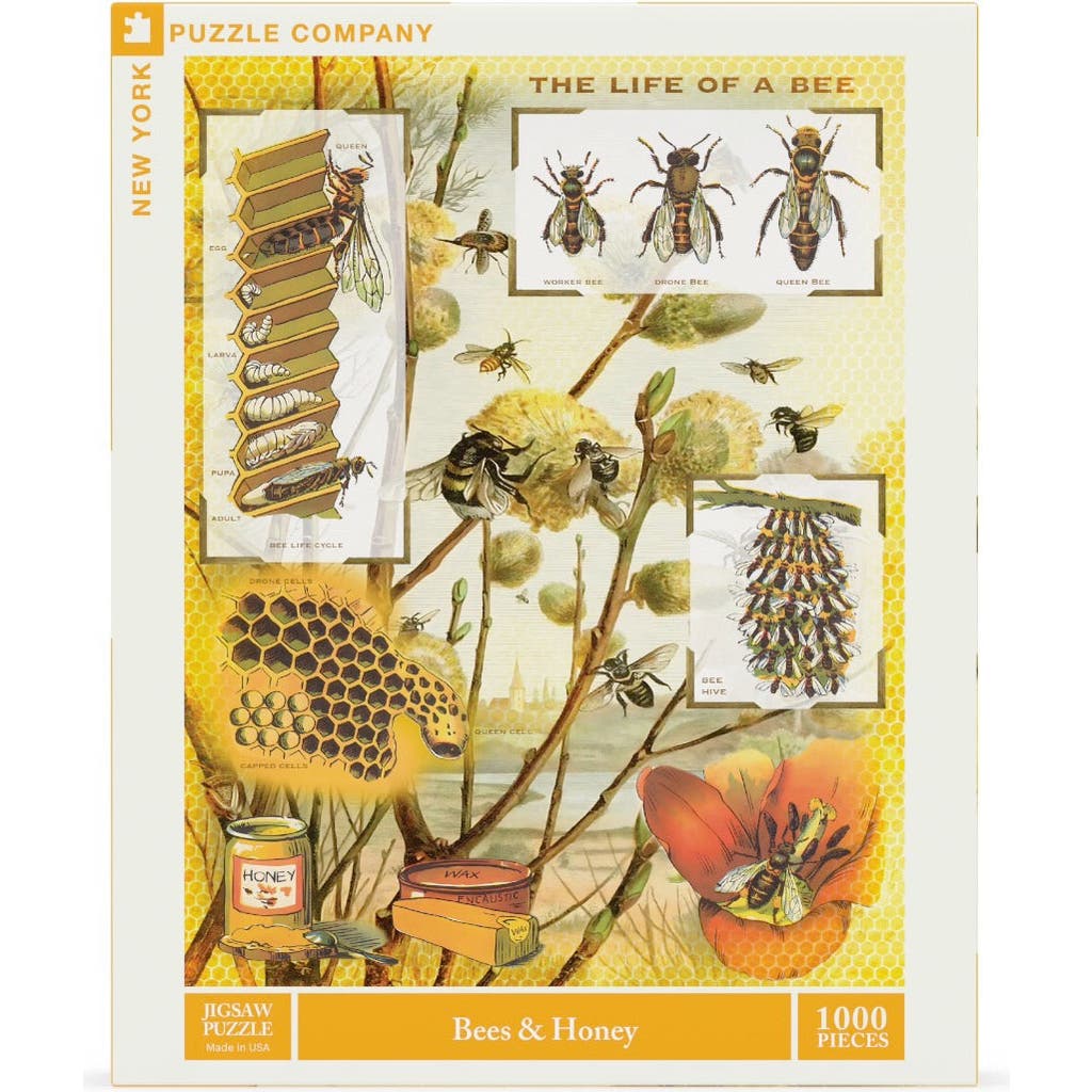 NEW YORK PUZZLE COMPANY Bees & Honey 1000 Piece Puzzle  product