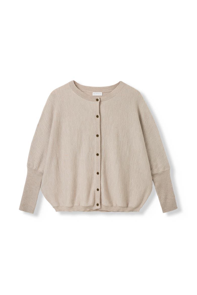 Fine Knit Merino Cardigan, Alternate, color, Oatmeal