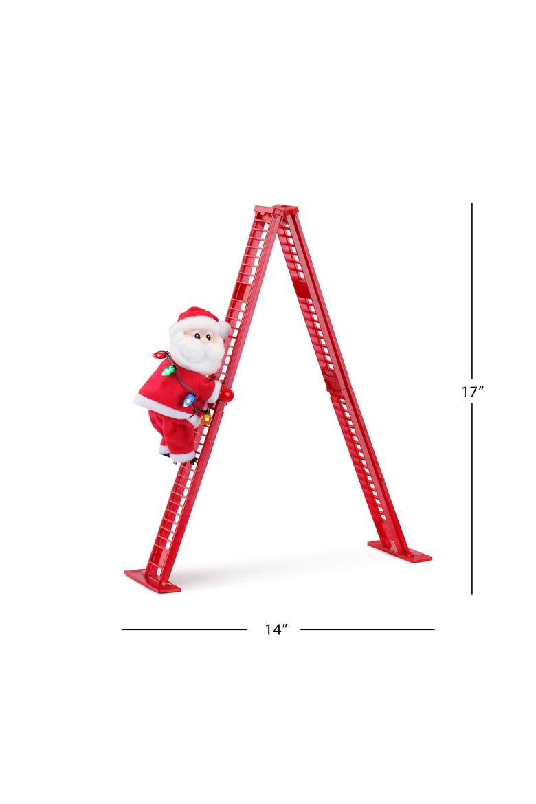 17 in. Animated Ladder Climber, Alternate, color, Multicolor