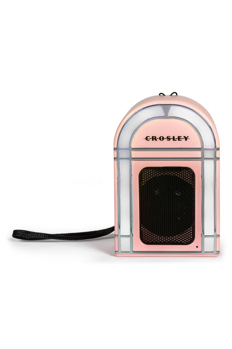 Mini Jukebox Bluetooth® Speaker, Main, color, PINK