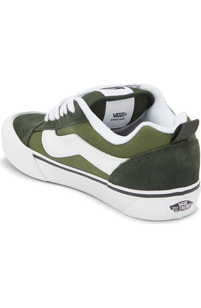 Vans Kids' Knu Skool Sneaker, Alternate, color, Pine Forest