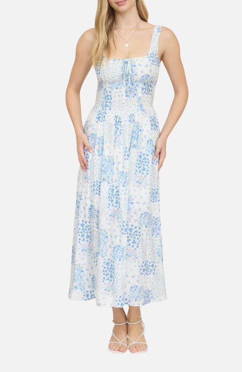 Floral Patch Midi Sundress