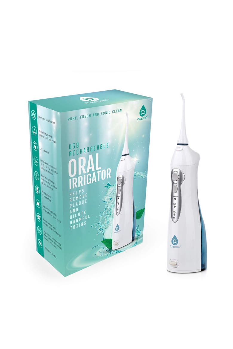 USB Rechargeable Oral Irrigator, Alternate, color, Multicolor