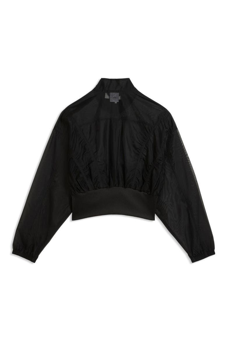 Dare To Water Repellent Sheer Jacket, Alternate, color, PUMA BLACK