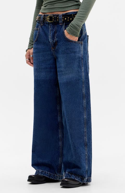 Niko Skate Wide Leg Jeans (Mid Vintage)