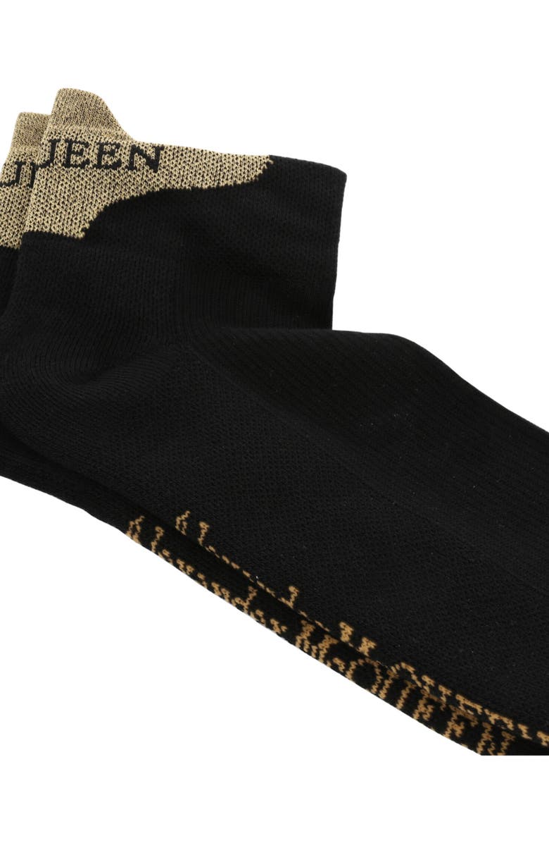 Alexander McQueen Puma Knit Ankle Socks, Alternate, color, 