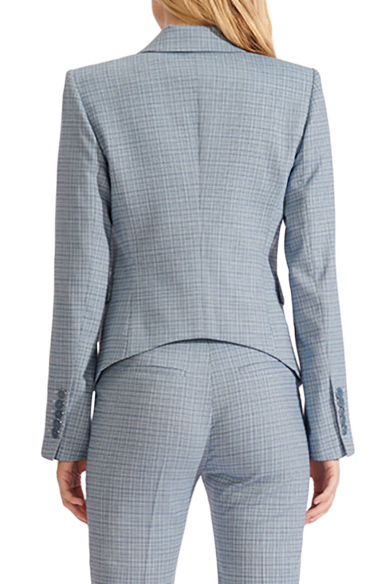 Diego Plaid Dickey Jacket, Alternate, color, BLUE