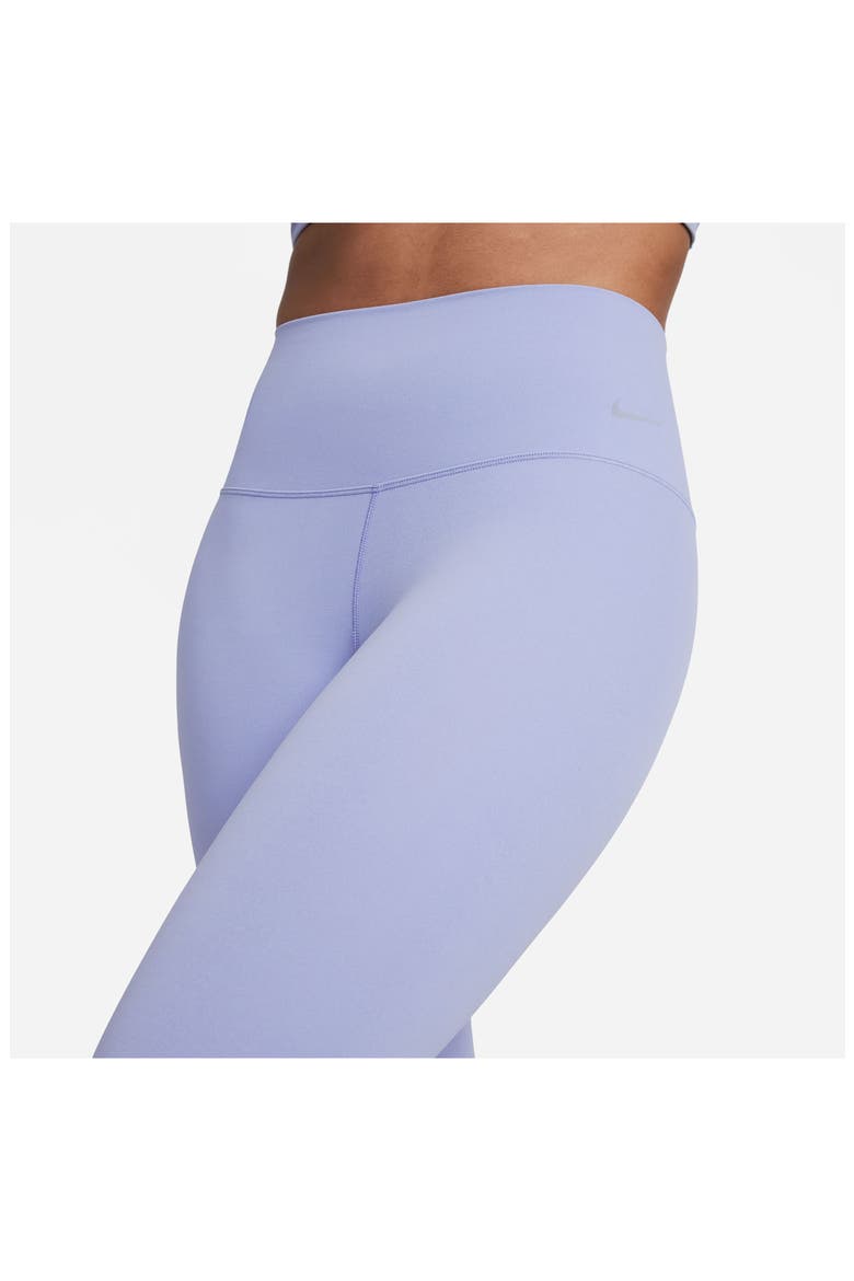 Zenvy Gentle-Support High-Waisted 7/8 Leggings, Alternate, color, INDGHZ/ BLACK