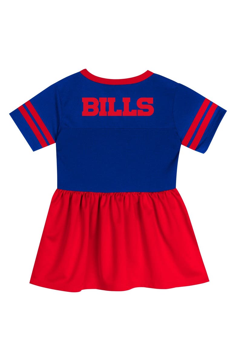 Outerstuff Girls Preschool Royal Buffalo Bills Stadium Lights Fashion Jersey Dress, Alternate, color, 