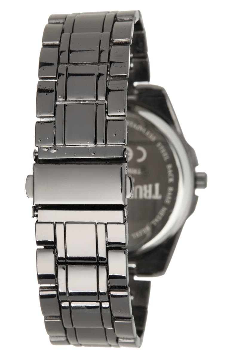 True Religion Buddha Bracelet Watch, 44.5mm & Assorted Bracelets Set, Alternate, color, Black