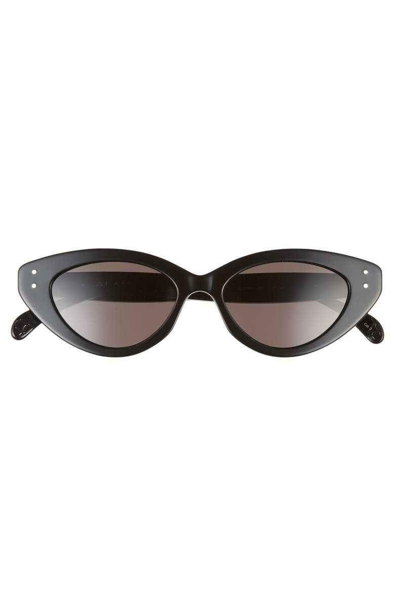 Alaïa 51mm Cat Eye Sunglasses, Alternate, color, 