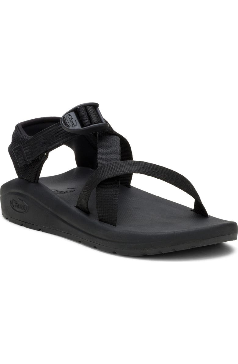 Chaco CushZ Sandal, Main, color, Black