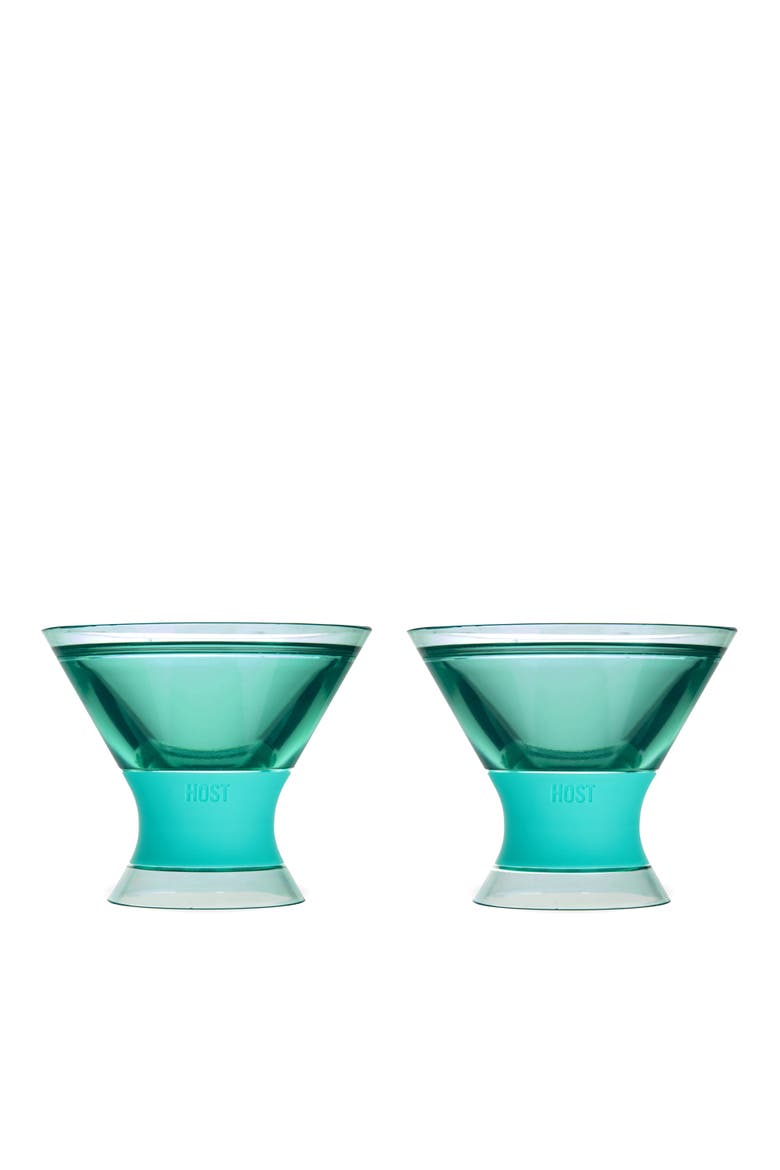 Martini FREEZE Cooling Cup Set of 2, Alternate, color, Aqua